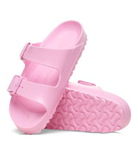 Birkenstock Womens Birkenstocks Womens Arizona Pink Essentials EVA Slip On Sandal - 129443