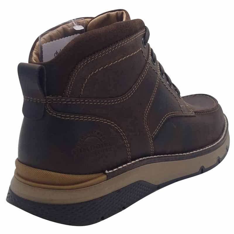 Dubarry Men Mens Dubarry Mens Brown Mocassin Lace-Up Toe Ankle Boot - Semi