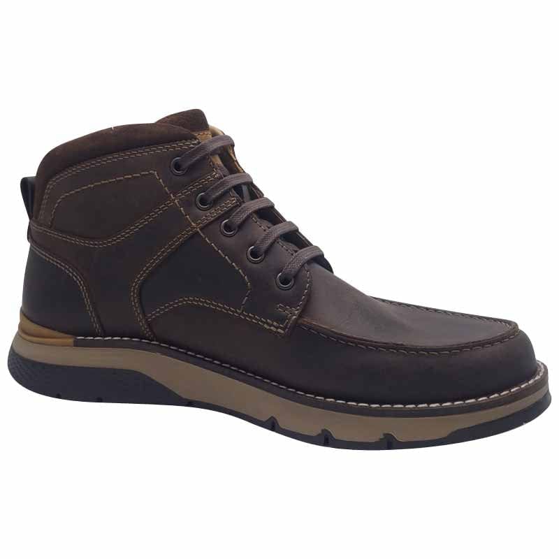 Dubarry Men Mens Dubarry Mens Brown Mocassin Lace-Up Toe Ankle Boot - Semi