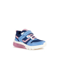 Geox Kids BLUE / 9UK Geox Junior Girls Blue Runners J36LPA