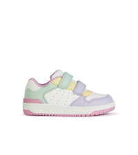 Geox Kids Geox Girls Slip On Colour Block Low Court Trainer Washiba - J45HXB