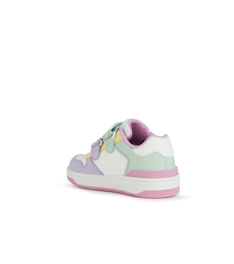 Geox Kids Geox Girls Slip On Colour Block Low Court Trainer Washiba - J45HXB