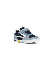 Geox Kids Geox Infant Boys Navy Suede Mesh Casual Trainer B KILWI - B45A7B