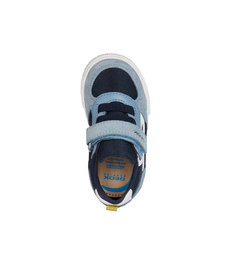 Geox Kids Geox Infant Boys Navy Suede Mesh Casual Trainer B KILWI - B45A7B