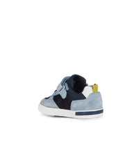 Geox Kids Geox Infant Boys Navy Suede Mesh Casual Trainer B KILWI - B45A7B