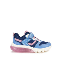 Geox Kids Geox Junior Girls Blue Runners J36LPA
