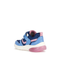 Geox Kids Geox Junior Girls Blue Runners J36LPA