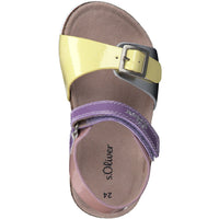 S Oliver Kids S Oliver Junior Girl Multi Buckle Sandal 5-38501-20