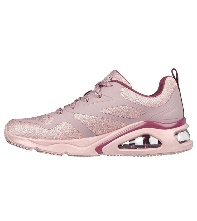 Skechers Womens Skechers Womens Lace Up Pink Trainer Tres-Air Uno - Modern Aff-Air 177421