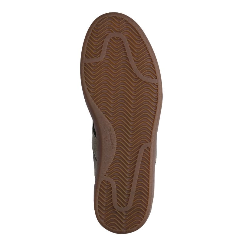 Tamaris Womens Tamaris Womens Gold Essentials Lace Up Fashion Trainer 1-23662-45