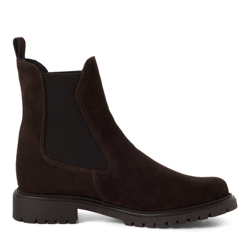 Tamaris Womens Tamaris Womens Brown Socks Ankle Boot 1-25427-41