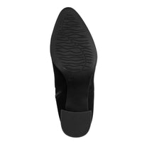 Marco Tozzi Womens Marco Tozzi Womens Black Side Zip Block Heel Ankle Boot 2-25392-41