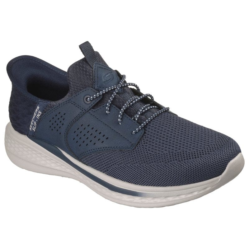 Skechers Men Mens NAVY / 7UK Skechers Mens Navy Slip-ins RF Slade Caster Runner - 210889