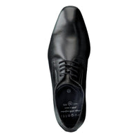 Bugatti Mens Bugatti Mens Black Lace Up Leather Morino Shoes 312-42002-1000