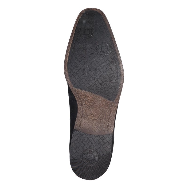 Bugatti Mens Bugatti Mens Black Lace Up Leather Morino Shoes 312-42002-1000