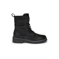 Ara Womens Ara Womens Black Side Zip Leather Dover Ankle Boot - 12-23130-65