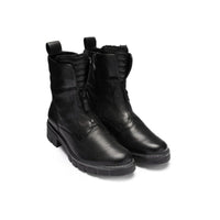 Ara Womens Ara Womens Black Side Zip Leather Dover Ankle Boot - 12-23130-65