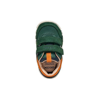 Geox Kids Geox Infants Boys Green Velcro Strap Iupidoo Sneakers - B3555D