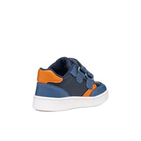 Geox Kids Geox Infants Boys Navy Double Strap Eclyper Sneakers - B555LA