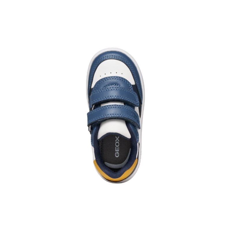Geox Kids Geox Infants Boys Blue Double Strap Eclyper Sneakers - B555LA