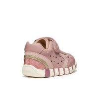 Geox Infants Girls Beige Iupidoo With Straps Sneakers -  B5658B