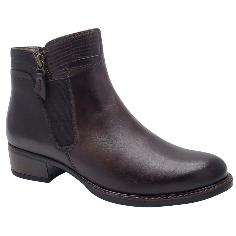 Dubarry Womens BROWN / 4UK Dubarry Womens Brown Side Zip Ankle Boot - Cierra