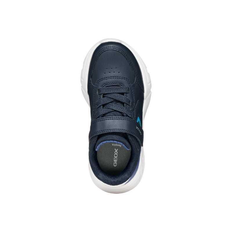 Geox Junior Boys Navy Loftus Low Top Sneakers -  J56MQC