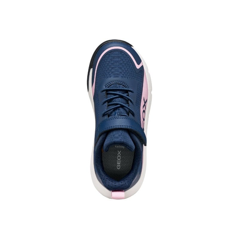 Geox Kids Geox Junior Boys Navy Pro-ran Waterproof Hard Toe Sneakers - J667KA