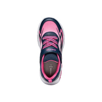 Geox Kids Geox Junior Girl Navy Lights Up Sole Assister Sneakers - J66E9B