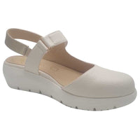 Kate Appleby Womens Kate Appleby Womens Beige Low Dressy Wedge Shoe - Wootton
