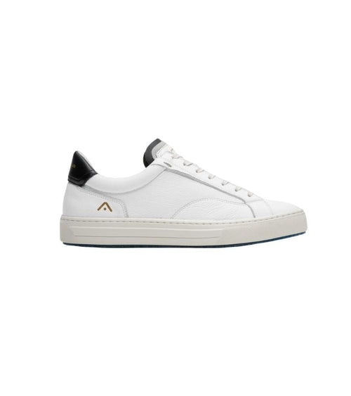Ambitious Mens 8UK / WHITE Ambitious Mens Lace Up Leather White Casual Shoe Anopolis - 11218-6407AM