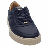 Ambitious Mens Ambitious Mens Black Leather Anopolis Fashion Trainer - 14060-7331AM