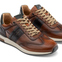 Ambitious Mens Ambitious Mens Brown Leather Slow Fashion Trainer - 14050-6584AM