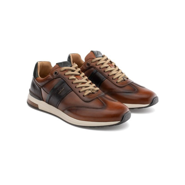 Ambitious Mens Ambitious Mens Brown Leather Slow Fashion Trainer - 14050-6584AM