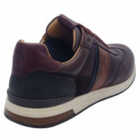 Ambitious Mens Ambitious Mens Brown Leather Slow Fashion Trainer - 14050-7129AM