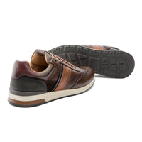 Ambitious Mens Ambitious Mens Brown Leather Slow Fashion Trainer - 14050-7129AM