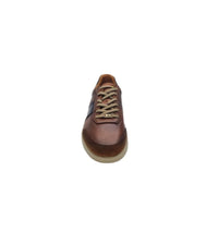 Ambitious Mens Ambitious Mens Premium Brown Leather Fashion Trainer 12981B-11172AM