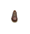 Ambitious Mens Ambitious Mens Premium Brown Leather Fashion Trainer 12981B-11172AM