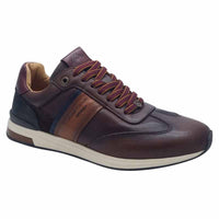 Ambitious Mens BROWN / 8UK Ambitious Mens Brown Leather Slow Fashion Trainer - 14050-7129AM