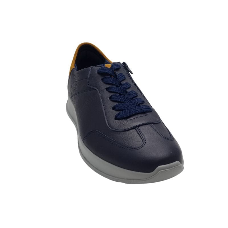 Ara Men Mens Ara Mens Soft Leather Upper Navy Shoe 11-28605-02