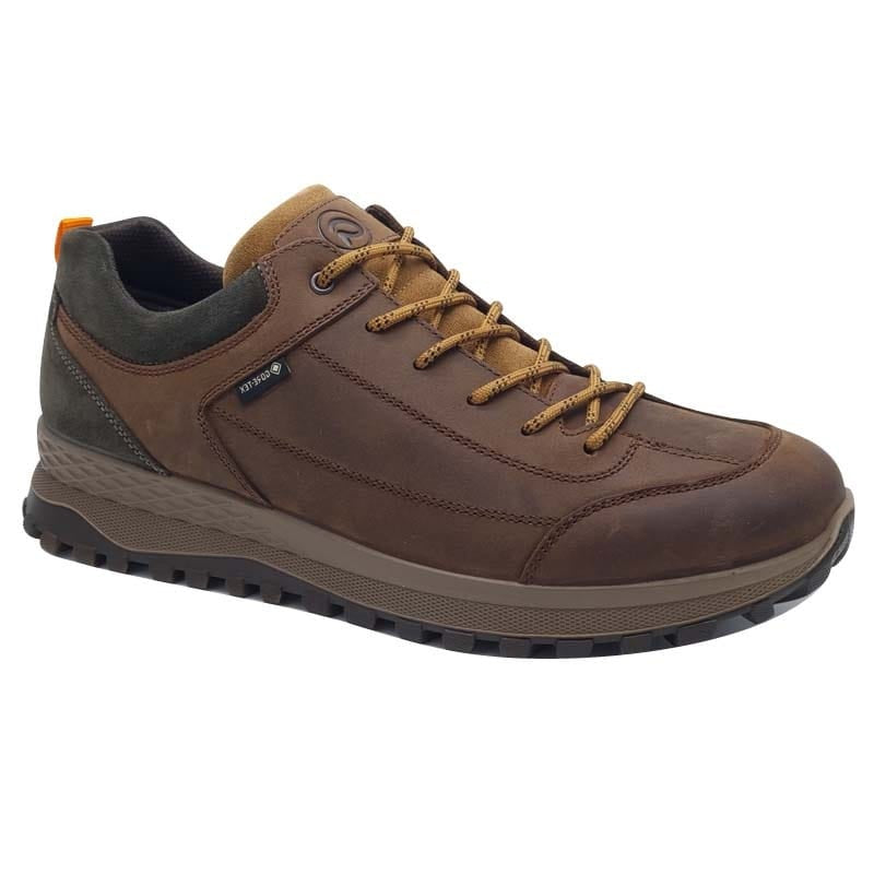 Ara Men Mens BROWN / 8UK Ara Mens Brown Lace Up Marino Fashion Trainer 11-24401-19