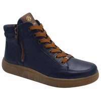Ara Womens 4UK / NAVY Ara Womens Navy Smart Casual Boot  12-24451-90