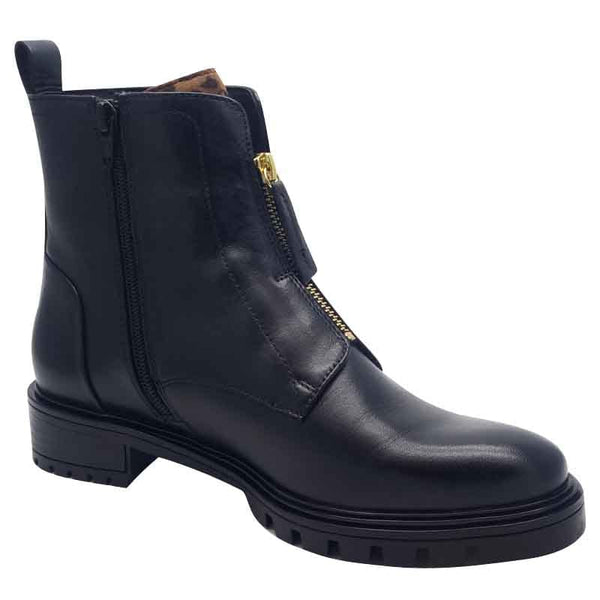 Ara Womens Ara Womens Black Front Zip Clouser Ankle Boots 12-29520-01