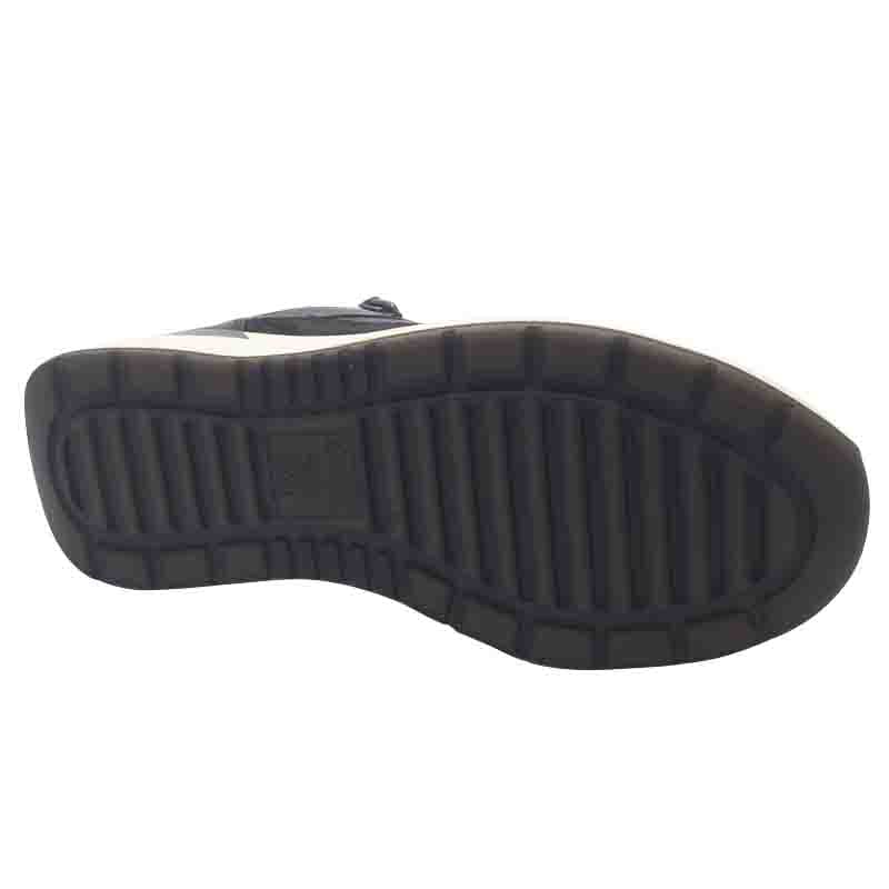 Ara Womens Ara Womens Black Side Zip Lace Up Garda Sneaker 12-57702-21