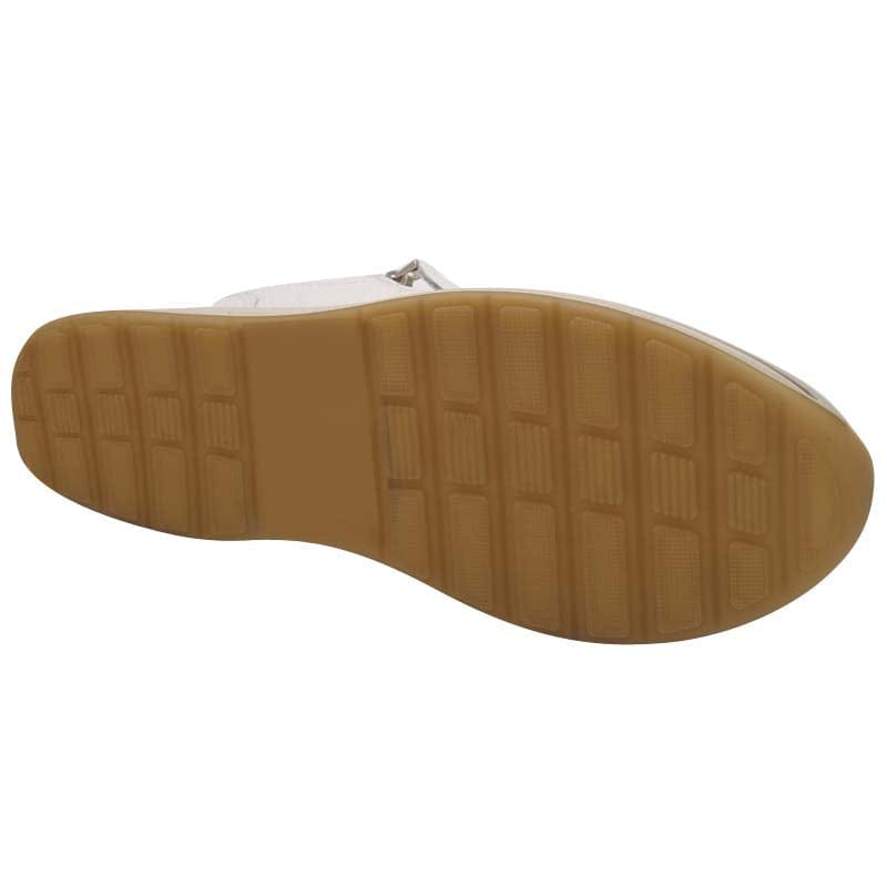 Ara Womens Ara Womens Cream Side Zip Osaka Fashion Trainer 12-24801-97