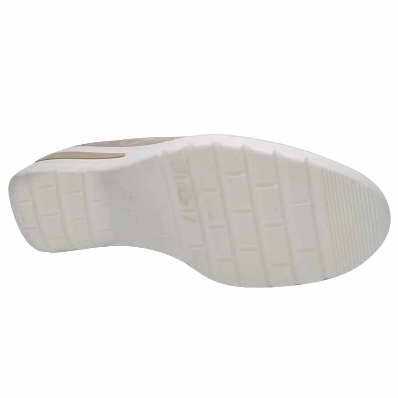Ara Womens Ara Womens Cream Slip On Leather Zürich Court Shoes 12-50630-05