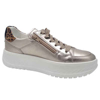 Ara Womens Ara Womens Gold Monaco Sneaker 12-46703-08