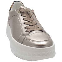 Ara Womens Ara Womens Gold Monaco Sneaker 12-46703-08