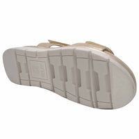 Ara Womens Ara Womens Gold Wedge Cambridge Sandal 12-26504-08