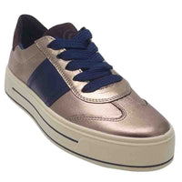 Ara Womens Ara Womens Mul;ti Tone Lace Up Canberra Sneaker 12-23012-05
